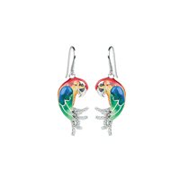 Orecchini Artlinea Donna Animals smalti in Argento Zirconia ZOR1146-MB - ZOR1146-MB